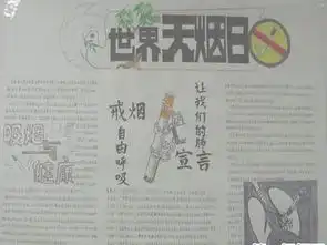 世界无烟日手抄报警示图片花样多