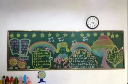 小小板报精彩纷呈,雷锋精神永记心间