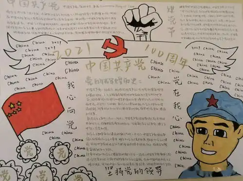 大洋中学开展辉煌中国历史手抄报评比活动