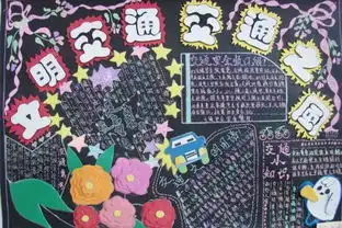 三生教育手抄报版面设计图
