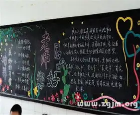 教师节黑板报模板