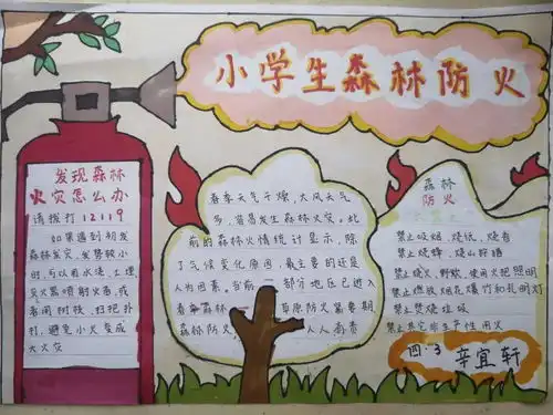 青岛市李沧区实验小学走进春风十里牢记护林防火