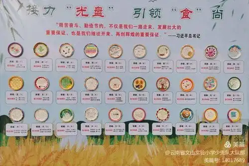 光盘接力红领巾们持续掀起珍惜粮食,拒绝浪费热潮