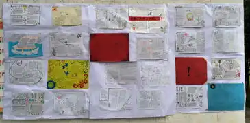 资环学院开展16级道德法制安全文明主题手抄报评比大赛
